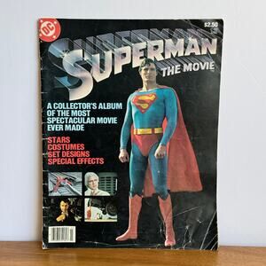 DC Superman The Movie Collectors Edition C-62 1978 Original Superman Film